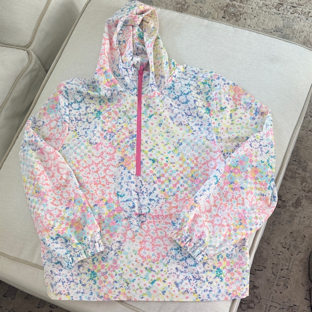 Fabletics Floral Hooded Jacket